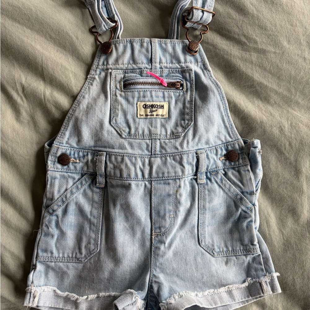 OshKosh B'gosh Light Wash Denim Overalls